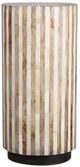 Parker House® Crossings Downtown Amber Bone Inlay Chairside Table-3
