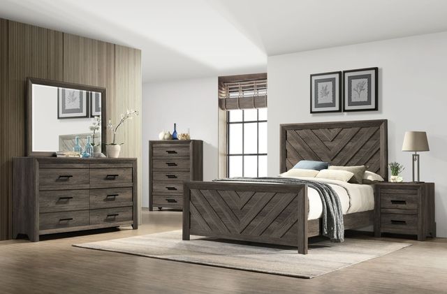 Elements International Eleanor Mocha Gray Chest-1