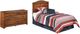 Signature Design by Ashley® Barchan 2-Piece Medium Brown Twin Panel Headboard Set-0
