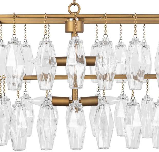 Classic Home Tressia Brass Chandelier-3