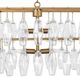 Classic Home Tressia Brass Chandelier-3