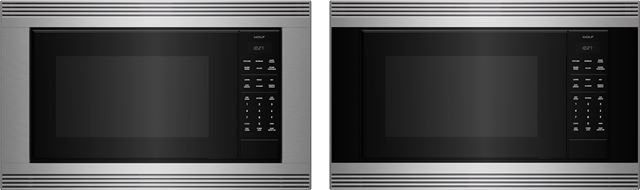 Wolf® E Series 26.88" Stainless Steel Convection Microwave Trim Kit-0