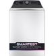 GE Profile™ 5.4 Cu. Ft. White Impeller Top Load Washer with Smarter Wash Technology and FlexDispense™-1