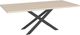 Amisco Customizable Ascencio 84" Rectangular Dining Table with 1.63" White Oak Veneer Top-0