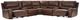 Signature Design by Ashley® DeepWakes 7-Piece Canyon Power Reclining Sectional with Storage Consoles-0