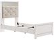 Signature Design by Ashley® Altyra White Twin Panel Bed-2