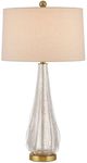 Currey & Company Zyphyrine Clear/Gold Table Lamp-1