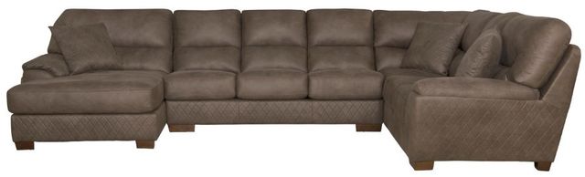 Jackson Furniture Royce 3-Piece Taupe U-Shape Left-Arm Facing Sectional and Chaise-1