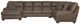 Jackson Furniture Royce 3-Piece Taupe U-Shape Left-Arm Facing Sectional and Chaise-1