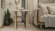 Nest Home Collections Natalie Weathered Timber End Table-1