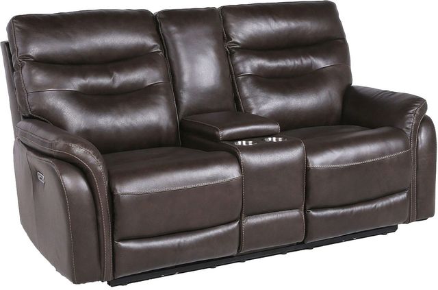 Steve Silver Co. Fortuna 3-Piece Coffee Dual Power Leather Motion Set-2