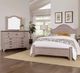 Vaughan-Bassett Bungalow 3-Piece Dover Gray King Arch Bedroom Set-4
