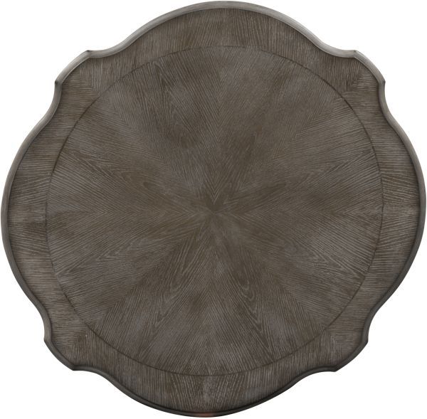 Liberty Furniture Magnolia Manor 3-Piece Weathered Brown Occasional Table with Antique White Base Sets-3