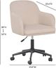TOV Furniture Sydney Taupe Office Desk Chair-2