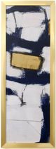 Stylecraft Blue Shatters III Blue/White Wall Art-0
