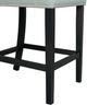 Elements International Meridian Black/Gray Counter Side Chair-3