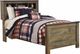 Signature Design by Ashley® Trinell Rustic Brown Youth Twin Bookcase Bed-0