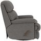 Flexsteel® Geneva Black Onyx Swivel Gliding Recliner-2