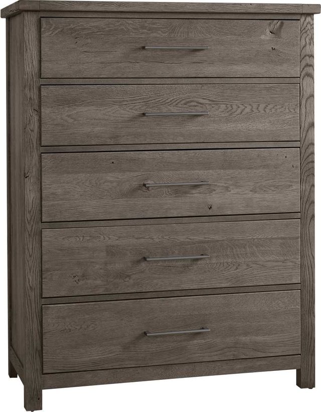 Clearance Vaughan-Bassett Dovetail Mystic Gray Chest-2