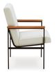 Signature Design by Ashley® Dressonni Brown/White Dining Arm Chair-2
