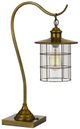 Cal® Lighting & Accessories Silverton Rubbed Antiqued Brass Desk Lamp-1