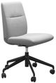 Stressless® by Ekornes® Customizable Mint Large Low Back Home Office Chair-0