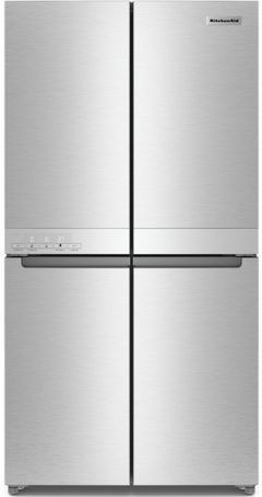 KitchenAid® 36 in. 19.4 Cu. Ft. PrintShield™ Stainless Steel Counter Depth French Door Refrigerator