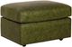 Smith Brothers Customizable 516 Leather Ottoman with Casters -0