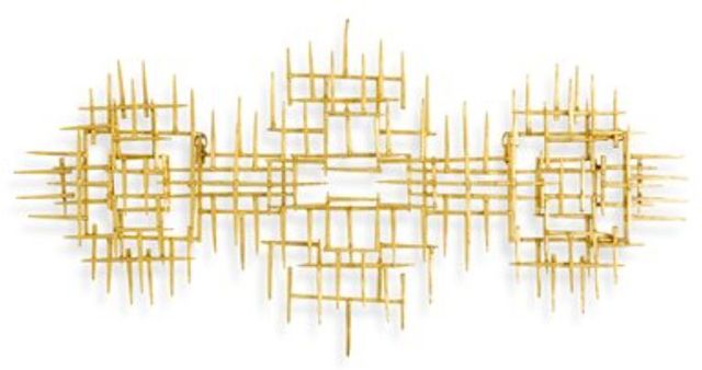 YHD Golden Gilded 3D Wall Art-0