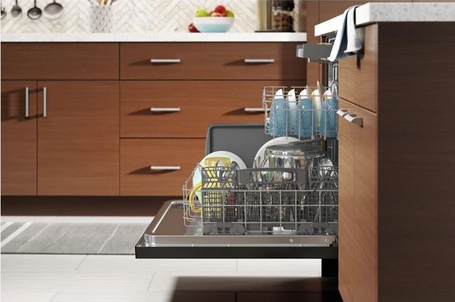 Whirlpool® 24" Black Stainless Built-In Dishwasher-4