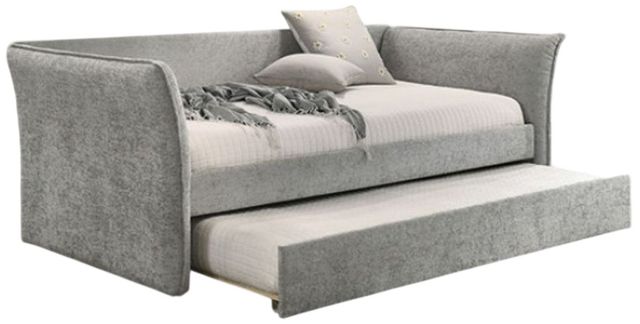 Furniture of America® Yuri Gray Twin Daybed with Trundle-0