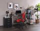 ACME Furniture Tennos Black/Chrome Cabinet-4