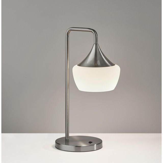 Adesso® Eliza Brushed Steel Table Lamp-1