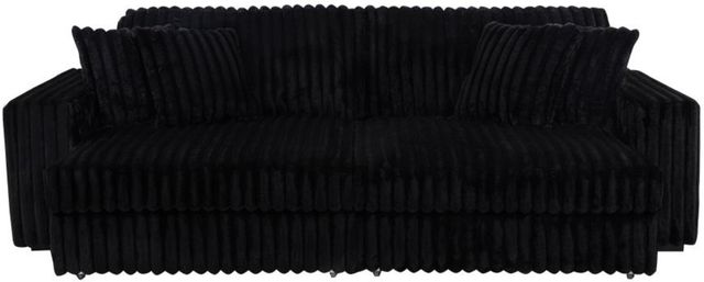 Coaster® Jacana Black Corduroy Upholstered Dual Power Chaise Sofa-3