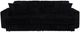 Coaster® Jacana Black Corduroy Upholstered Dual Power Chaise Sofa-3