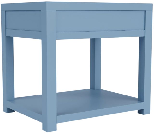 Riverside Furniture Rosalie Cabana Blue End Table-2
