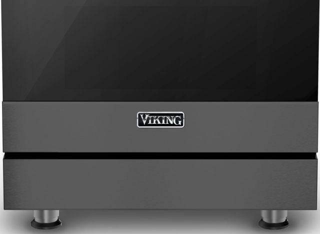 Viking® 3 Series 30" Damascus Gray Pro Style Electric Range-2