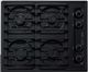 Summit® 24" Black Gas Cooktop-0