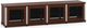 Salamander Designs® Synergy Model 247 AV Cabinet-Dark Walnut/Aluminum-0