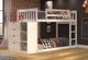 Donco Kids Mission White Twin Over Twin Chest Bunkbed-1