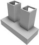 Vent-A-Hood® 48" Stainless Steel Wall Mounted Range Hood-1