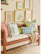 Laura Park Designs English Garden Hyacinth Azul 22 x 22 Pillow-3