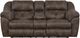 Catnapper® Ferrington Dusk Power Reclining Console Lay Flat Loveseat with Power Headrest and Lumbar -4