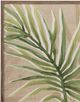 Bassett Mirror Burlap Palm Frond II Framed Print Wall Art-1