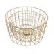 A & B Home 2-Piece Gold Basket Set-2