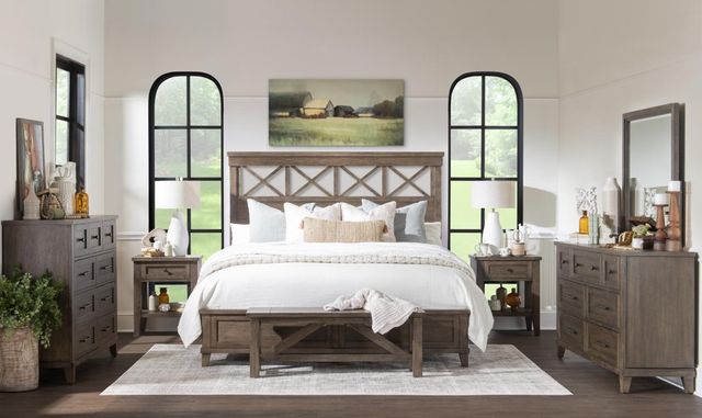 Legacy Classic XXX'S and OOO's Cocoa Open Nightstand-1
