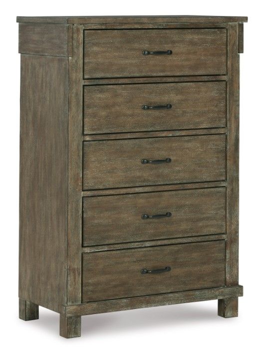 Signature Design by Ashley® Shamryn 6-Piece Grayish Brown King Panel Bed Set-3