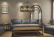 Cal® Lighting & Accessories Cantania Brown Pendant-2