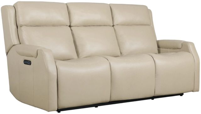Hooker® Furniture MS Nelson Salvo Beige Power Reclining Sofa with Power Headrest and Lumbar-0