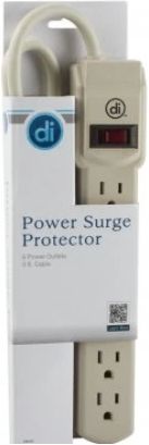 Digitalinnovations 6-Outlet Power Surge Protector-0